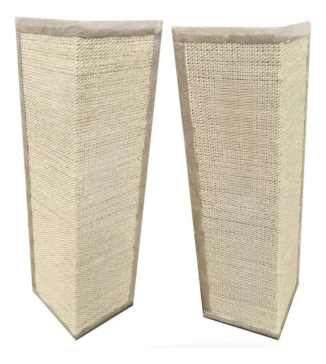 Kit 2 Arranhador De Gato Protetor Canto Sofá Cama Bege Cor Bege 55cm