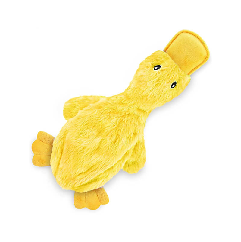 Brinquedo pelúcia pato para cachorro